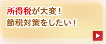 所得税が大変！節税対策をしたい！